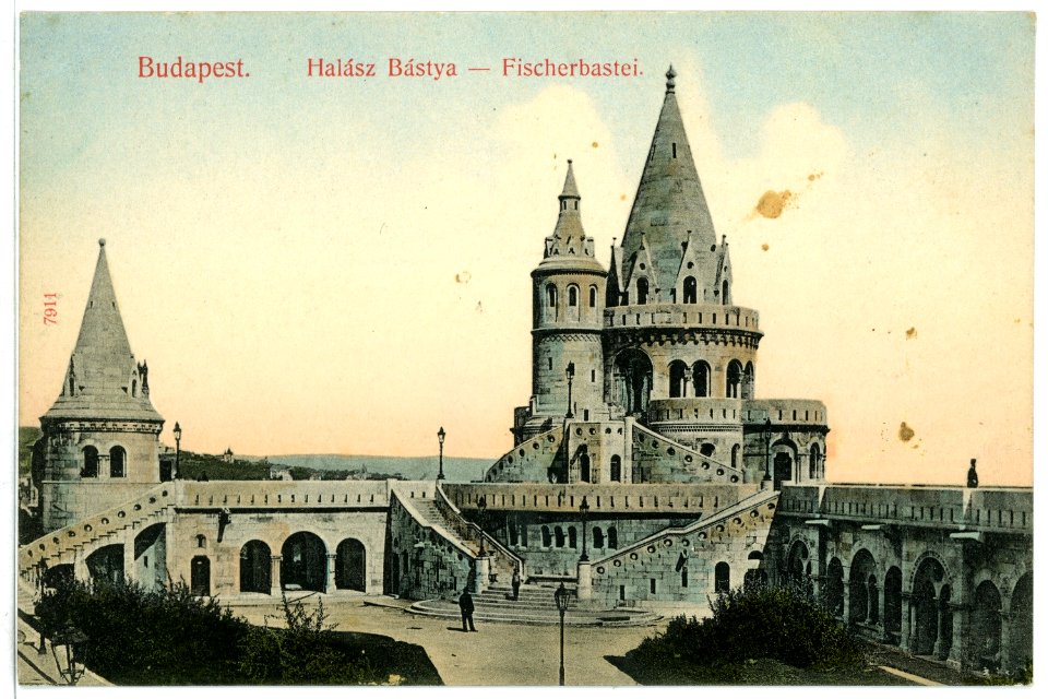 07911-Budapest-1906-Fischerbastei-Brück & Sohn Kunstverlag