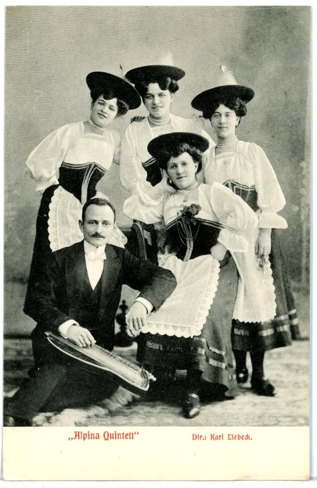 08614--1907-Alpina - Quintett-Brück & Sohn Kunstverlag