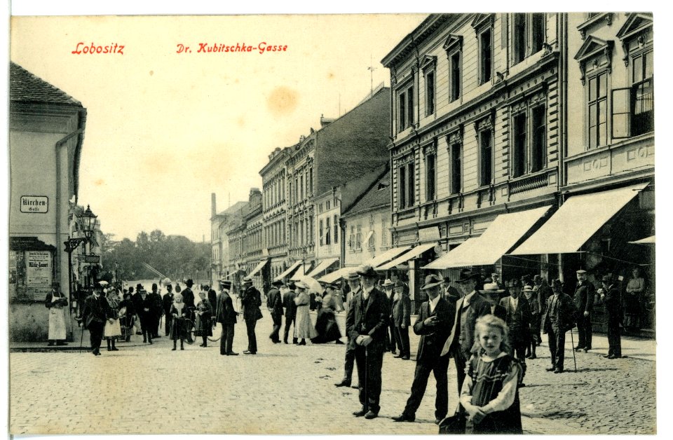 09229-Lobositz-1907-Dr.-Kubitschka-Gasse-Brück & Sohn Kunstverlag