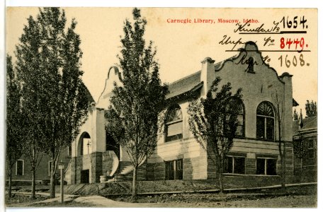 08449-Moscow-1906-Carnegie Library, Moscow, Idaho-Brück & Sohn Kunstverlag