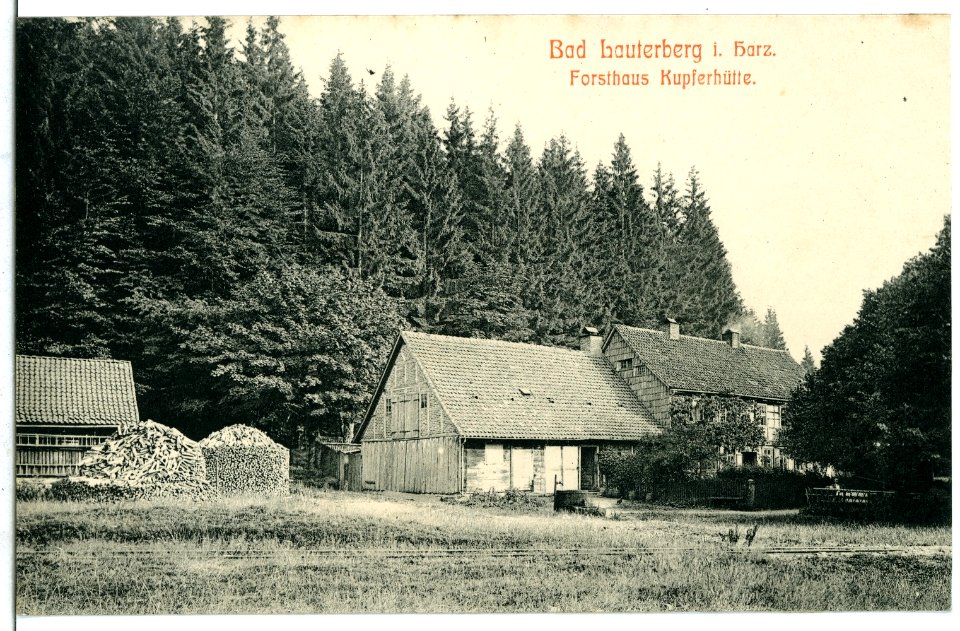 09169-Bad Lauterberg-1907-Forsthaus Kupferhütte-Brück & Sohn Kunstverlag