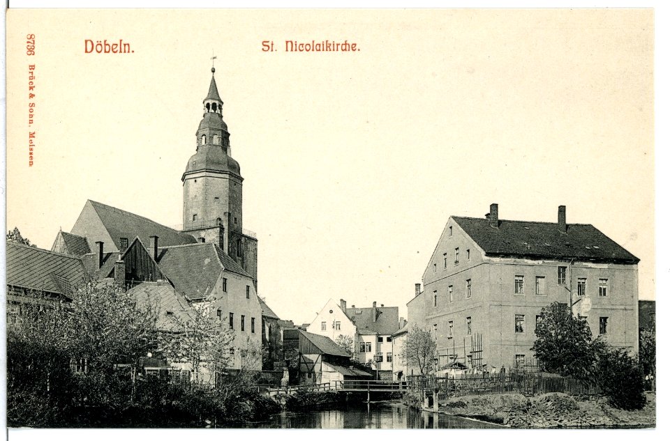 08736-Döbeln-1907-St. Nicolaikirche-Brück & Sohn Kunstverlag