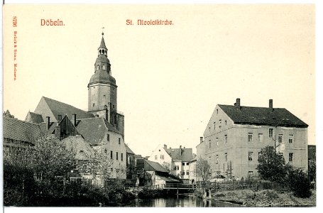 08736-Döbeln-1907-St. Nicolaikirche-Brück & Sohn Kunstverlag