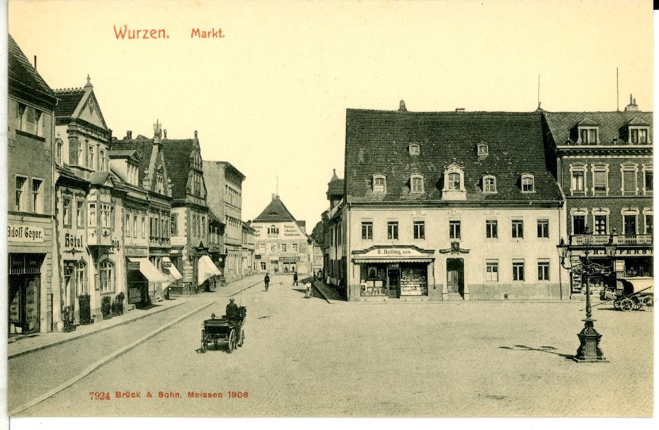 07924-Wurzen-1906-Markt-Brück & Sohn Kunstverlag