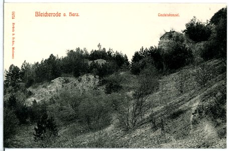 09274-Bleicherode-1907-Teufelskanzel-Brück & Sohn Kunstverlag
