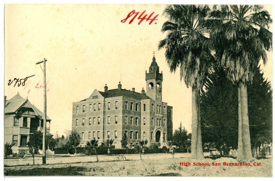 08144-San Bernardino-1906-High School-Brück & Sohn Kunstverlag