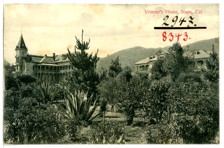 08343-Napa, Cal.-1906-Veterans Home-Brück & Sohn Kunstverlag