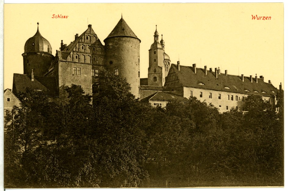 07994-Wurzen-1906-Schloß-Brück & Sohn Kunstverlag