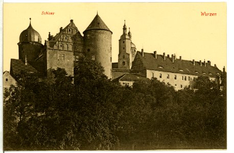 07994-Wurzen-1906-Schloß-Brück & Sohn Kunstverlag