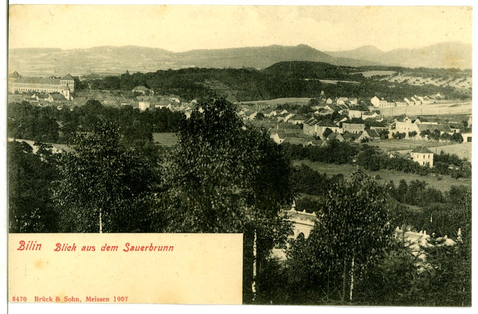 08470-Bilin-1907-Sauerbrunn-Brück & Sohn Kunstverlag