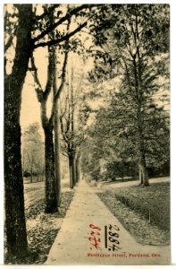 08274-Portland, Ore.-1906-Residence Street-Brück & Sohn Kunstverlag