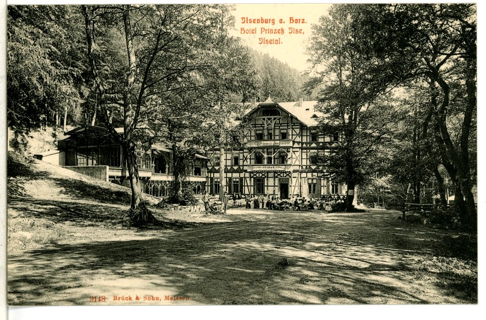 09148-Ilsenburg-1907-Hotel Prinzes Ilse-Brück & Sohn Kunstverlag