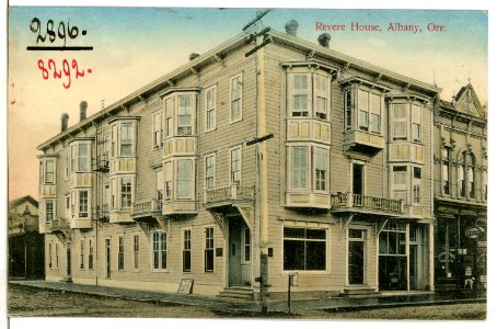 08292-Albany. Ore.-1906-Revere House-Brück & Sohn Kunstverlag