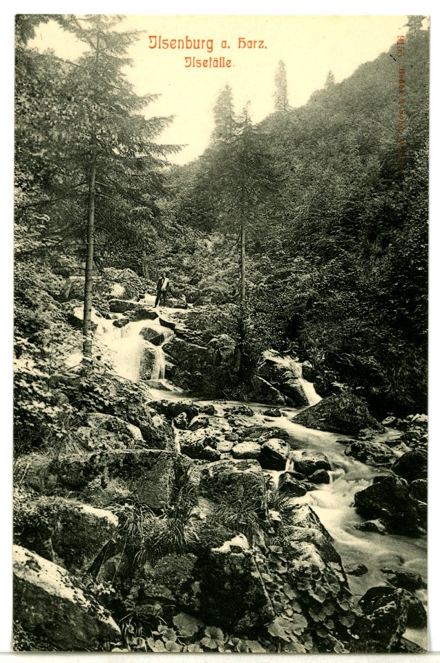 09155-Ilsenburg-1907-Ilsefälle-Brück & Sohn Kunstverlag