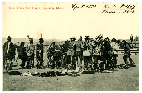 08412-Lewiston, Idaho-1906-Nez Perces War Dance Lewiston, Idaho-Brück & Sohn Kunstverlag photo