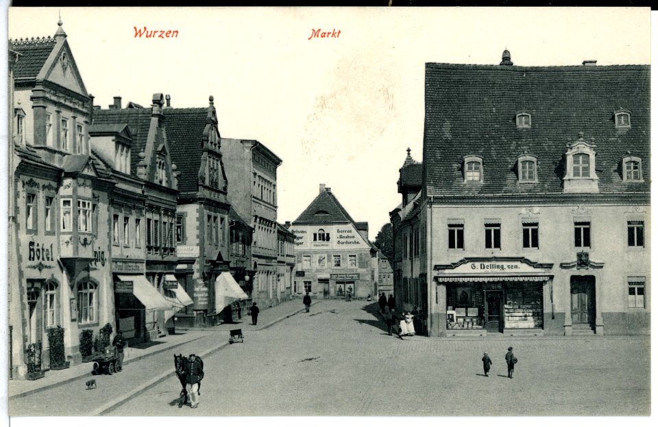 07954-Wurzen-1906-Markt-Brück & Sohn Kunstverlag