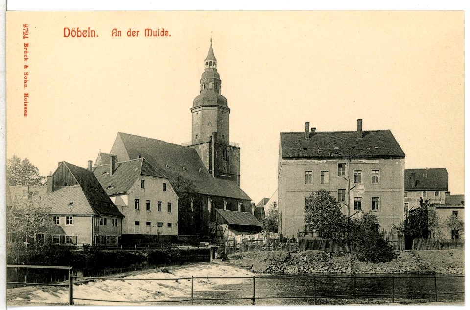 08724-Döbeln-1907-An der Mulde-Brück & Sohn Kunstverlag