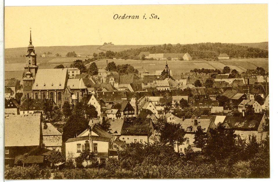 09342-Oederan-1907-Blick auf Oederan-Brück & Sohn Kunstverlag