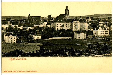 04363-Dippoldiswalde-1903-Blick zur Stadt-Brück & Sohn Kunstverlag