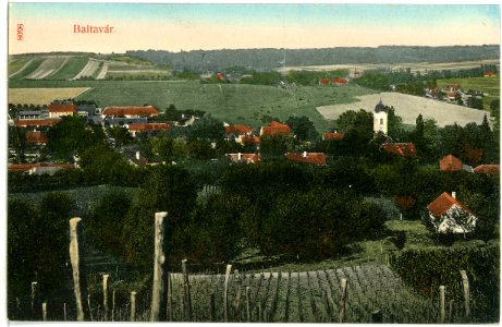 08508-Baltavar-1907-Ortsansicht-Brück & Sohn Kunstverlag
