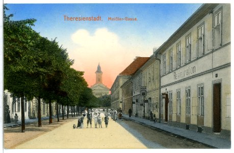 09218-Theresienstadt-1907-Meißlergasse-Brück & Sohn Kunstverlag