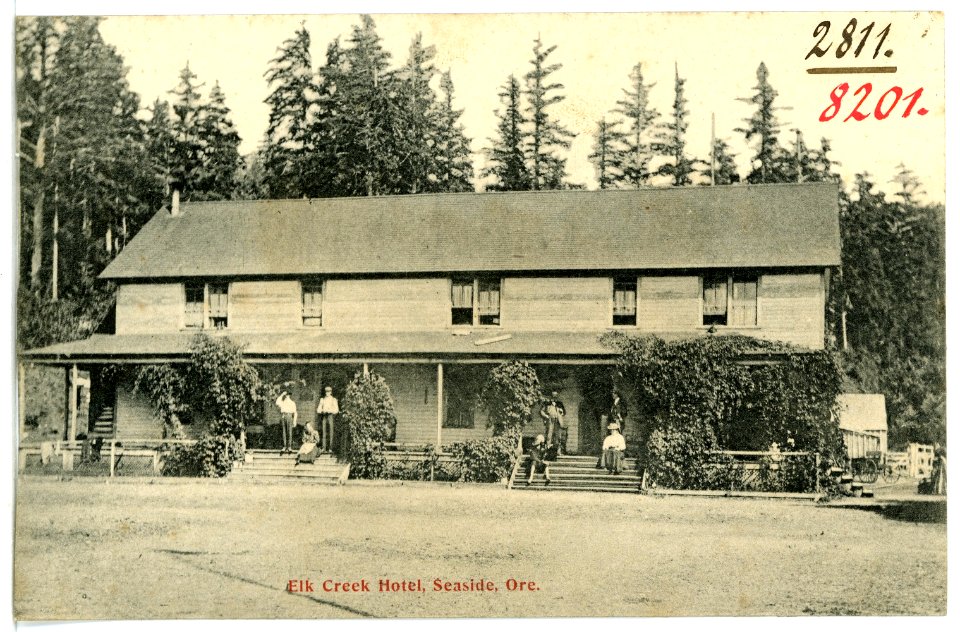 08201-Seaside, Ore.-1906-Elk Creek Hotel-Brück & Sohn Kunstverlag