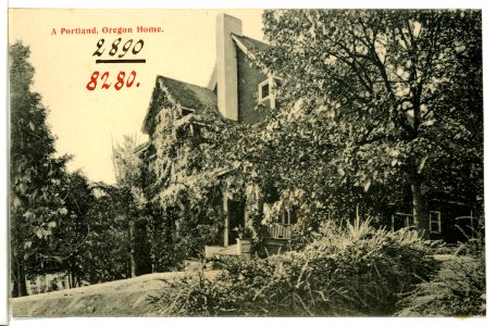 08280-Portland, Ore.-1906-A Portlant Oregon Home-Brück & Sohn Kunstverlag
