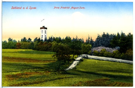 08594-Sohland-1907-Prinz Friedrich-August-Turm-Brück & Sohn Kunstverlag