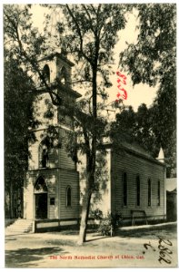 08252-Chico, Cal.-1906-The North Methodist Church of Chico-Brück & Sohn Kunstverlag
