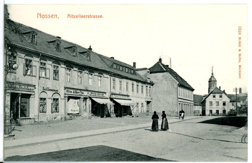 08518-Nossen-1907-Altzellaer Straße-Brück & Sohn Kunstverlag