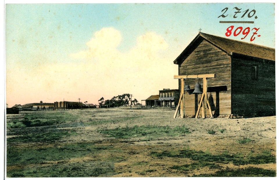 08097-San Diego, Cal.-1906-The Bells that Chimed for Ramonas Wedding, Oldtown-Brück & Sohn Kunstverlag