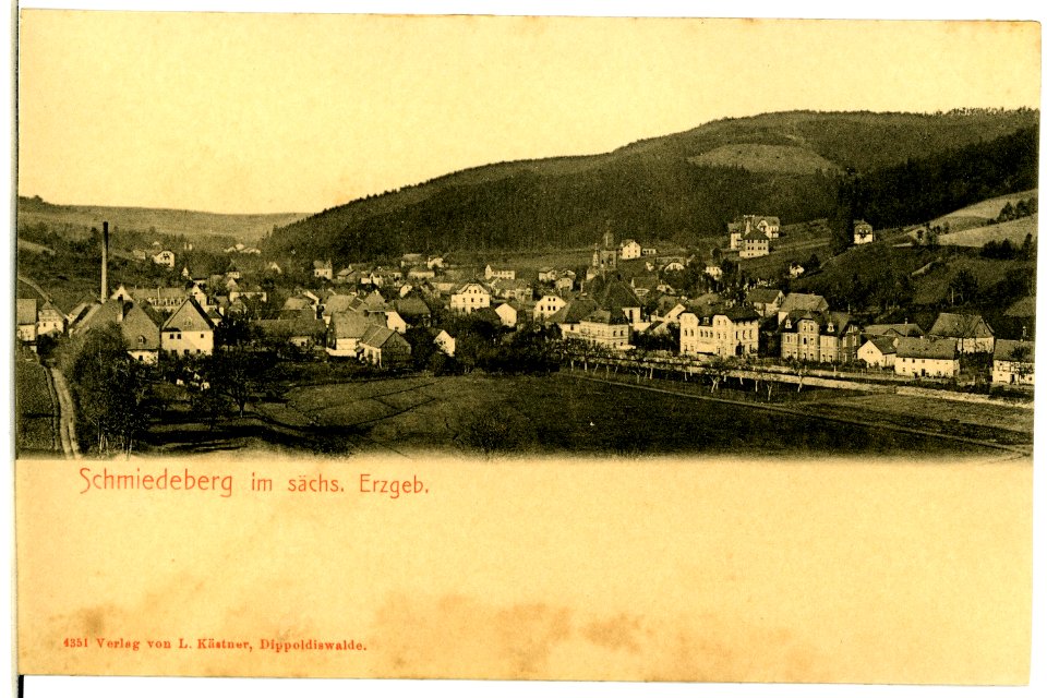 04351-Schmiedeberg-1903-Blick auf Schmiedeberg-Brück & Sohn Kunstverlag