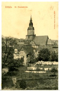 08739-Döbeln-1907-St. Nicolaikirche-Brück & Sohn Kunstverlag