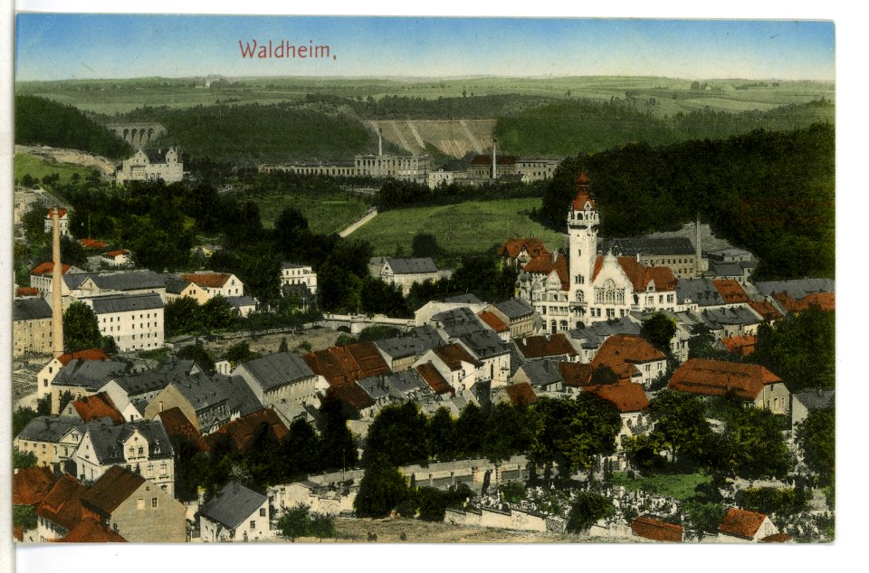 08680-Waldheim-1907-Blick auf Waldheim-Brück & Sohn Kunstverlag