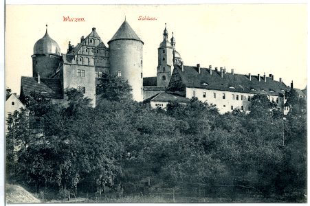 07919-Wurzen-1906-Schloß-Brück & Sohn Kunstverlag