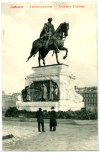 08352-Budapest-1906-Andrassy - Denkmal-Brück & Sohn Kunstverlag