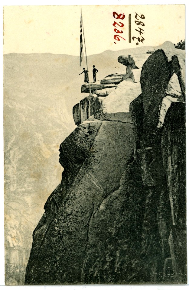 08236-Yosemite-1906-Half Dome and Glacier Point-Brück & Sohn Kunstverlag