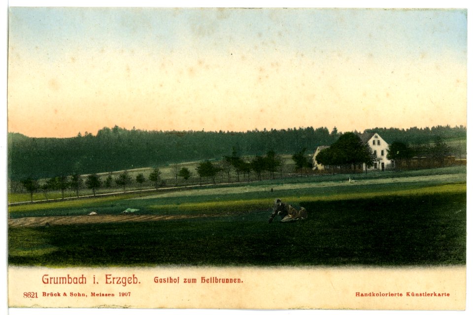 08621-Grumbach-1907-Gasthaus Heilbrunnen-Brück & Sohn Kunstverlag
