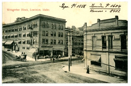 08401-Lewiston, Idaho-1906-Weisgerber Block-Brück & Sohn Kunstverlag