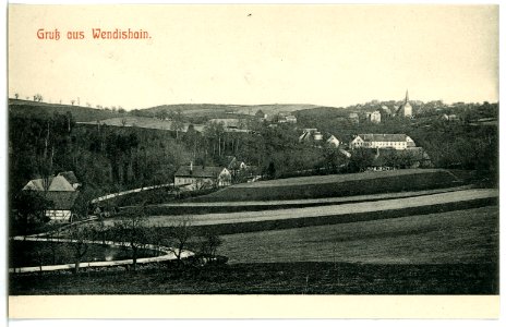 08755-Wendishain-1907-Blick auf Wendishain-Brück & Sohn Kunstverlag