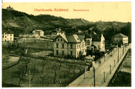 08745-Radebeul-1907-Oberlößnitz - Bennostraße-Brück & Sohn Kunstverlag