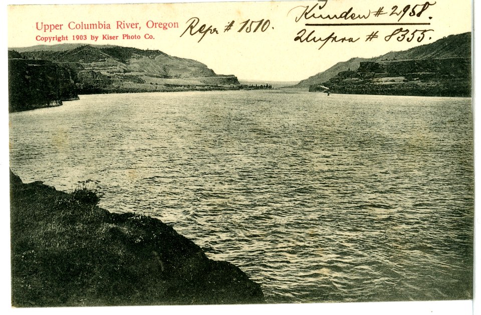 08355-Oregon-1906-Upper Columbia River-Brück & Sohn Kunstverlag