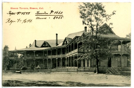 08455-Sisson, Cal.-1906-Sisson Tavern-Brück & Sohn Kunstverlag
