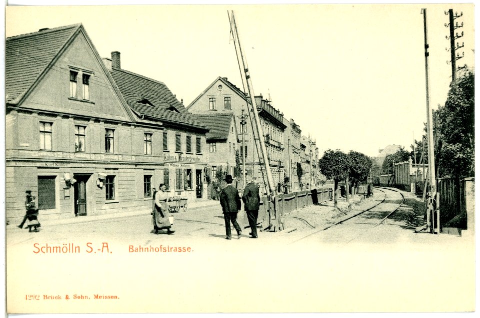 04292-Schmölln-1903-Bahnhofstraße-Brück & Sohn Kunstverlag