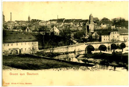 04149-Bautzen-1903-Blick auf die Altstadt-Brück & Sohn Kunstverlag