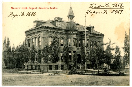 08451-Moscow-1906-Moscow High School-Brück & Sohn Kunstverlag