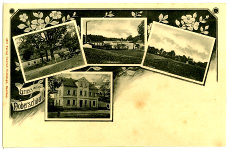 04321-Doberschau-1903-Schloß Papierfabrik Gasthof-Brück & Sohn Kunstverlag