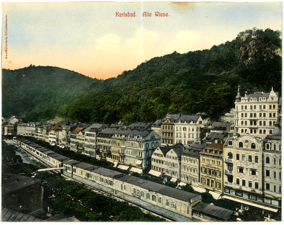 08619-Karlsbad-1907-Alte Wiese-Brück & Sohn Kunstverlag