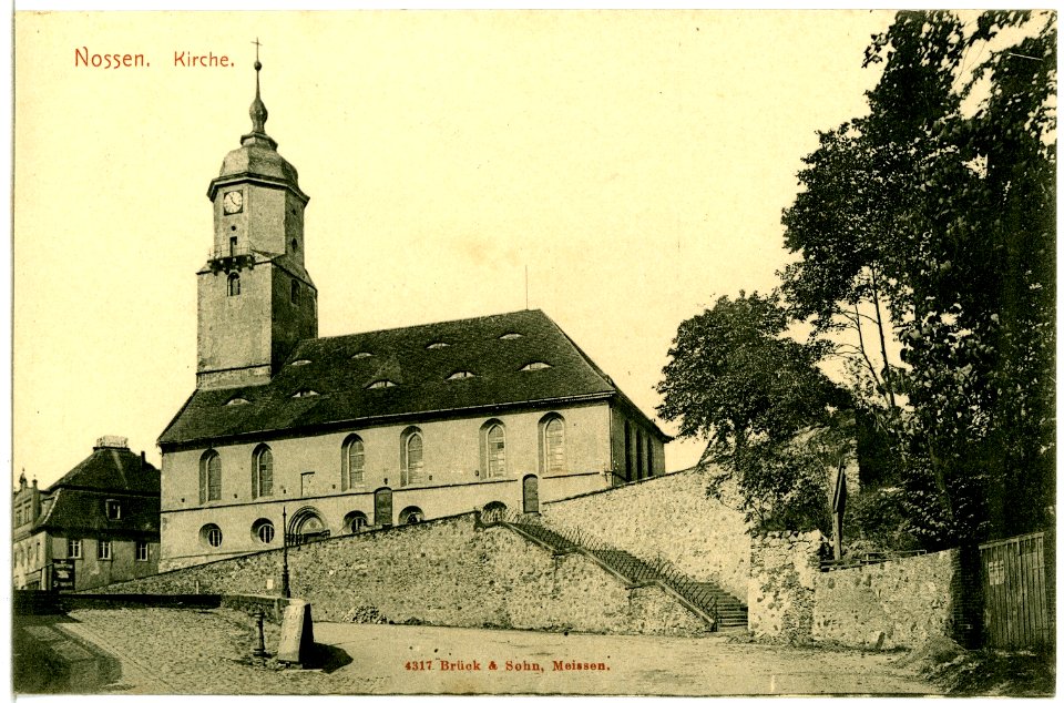 04317-Nossen-1903-Kirche-Brück & Sohn Kunstverlag