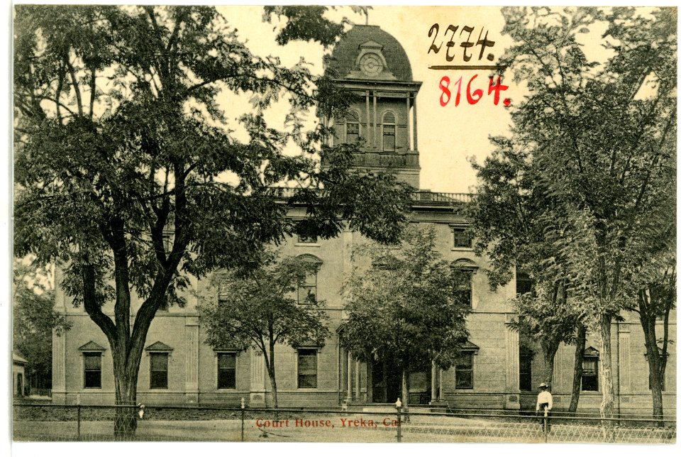 08164-Yreka, Cal.-1906-Court House-Brück & Sohn Kunstverlag